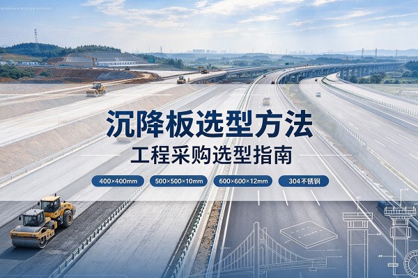 临邑沉降板选择方法