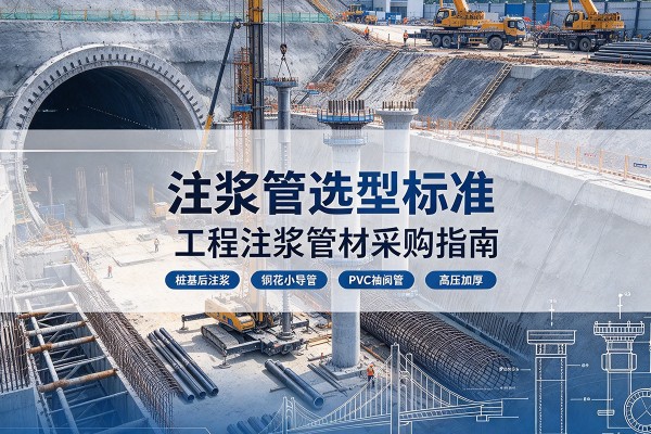 临邑注浆管选型标准