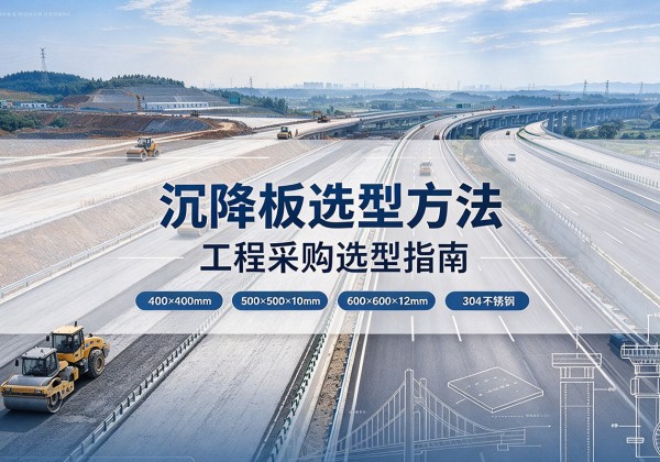 临邑沉降板选择方法