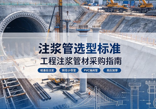 临邑注浆管选型标准